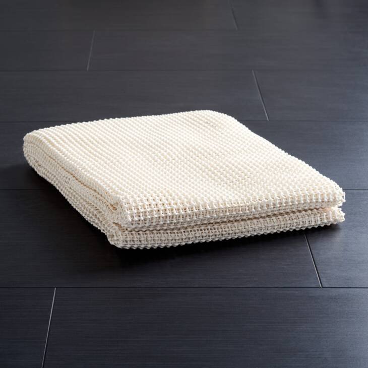 Non-Slip Grid Rug Pad, Cream, 2' x 22' Runner - Image 4